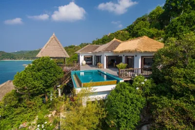 C5 Five-Bedroom Pool Villa - Beach Front — Cape Shark Villas